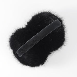 Оптовая продажа, мужские и женские наушники с защитой от холода, мягкие пушистые плюшевые наушники из искусственного меха, теплые зимние теплые наушники - Product Image 3