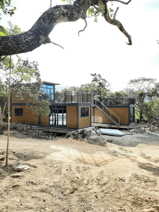 Casa Contenedor Prefabricada de Lujo de <span class=keywords><strong>2</strong></span> <span class=keywords><strong>Pisos</strong></span> Ecológica y Móvil con Terraza 20ft 40ft Portátil Modular - Product Image 5