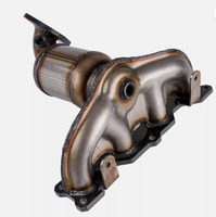 Systèmes de moteur automobile d'occasion pour Kia Optima 2.4L 2009-2015, collecteur catalytique 10H56963, ajustement universel, en acier inoxydable