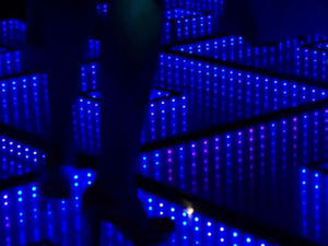 En gros haute qualité décoratif rvb Infinity 3D Led miroir lumineux pour KTV <span class=keywords><strong>Plub</strong></span> - Product Image 6
