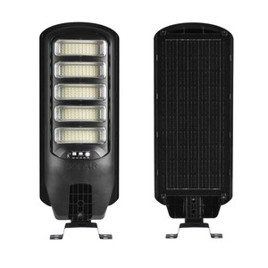 ไฟถนน LED พลังงานแสงอาทิตย์ 400 500 600W รีโมทคอนโทรลติดผนังกลางแจ้งกันน้ำอลูมิเนียมอัลลอยด์ - Product Image 2