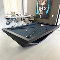 Table de billard moderne de luxe, nouveau design, table de snooker et de billard pour les loisirs sportifs et les divertissements