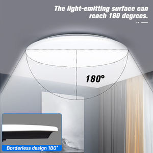 Modern Minimalist Hotel Use Surface Mounted Ceiling <b>Lights</b> for Indoor <b>Corridors</b> White LED with Iron Construction - Product Image 5