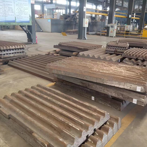 ขากรรไกรขากรรไกรขากรรไกรเครื่องบดเหล็กแมงกานีสสูงสำหรับการทำเหมืองแร่ - Product Image 1