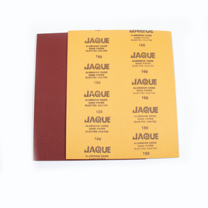 Papel De <span class=keywords><strong>Lija</strong></span> seco De OXIDO DE ALUMINIO MARCA JAQUE 230x280mm Abrasivos Papel De Esmeril - Product Image 3