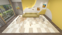 Hecho en China Venta caliente alfombras Wilton diseño moderno personalizado alfombras y alfombras sala de estar de gran tamaño