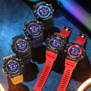 Montres électroniques Relogio SMAEL 8050, montre en plastique personnalisée pour hommes et femmes, montres numériques dans la catégorie des montres-bracelets - Product Image 1