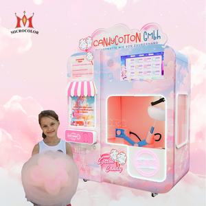 Distributeur automatique de barbe à papa commercial entièrement automatique personnalisé machine à barbe à papa libre-service machine à fil de fée - Product Image 1