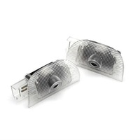 Projecteur de logo de porte de voiture à LED, lumière de bienvenue, lumière fantôme laser, compatible avec les classes S W220, SL R230, CL W215.