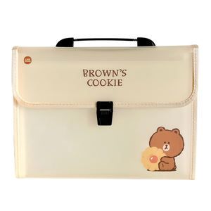 Carpeta Organizadora Transparente Multicapa A4 de PP con Diseño de Carpeta para Almacenamiento de Papel y Documentos - Product Image 1