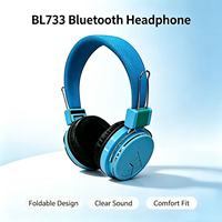 Casque sans fil supra-auriculaire à prix d'usine avec micro intégré pour appels mains libres et musique stéréo HiFi