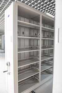 Tủ lưu trữ di động mở rộng khung dày đặc lưu trữ Kệ thép dày đặc hòm Kệ di động văn phòng thông minh tập tin giá - Product Image 3