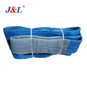 JULI W01织带扁平尼龙织带黑色尼龙织带认证CE GS JIS ODM OEM供应商带护套的织带吊索