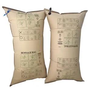 Leisureway usine directement Air oreiller sac de calage Kraft papier Air sac de calage sac d'expédition pour conteneur