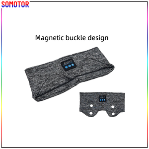 Fascia per <span class=keywords><strong>Capelli</strong></span> con Maschera per Occhi e Cuffie Bluetooth per Musica e Sonno - Product Image 1