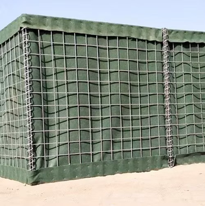Barrière défensive <span class=keywords><strong>Hesco</strong></span> MIL 1/3 de haute qualité, mur en gabion soudé résistant aux explosions pour la sécurité des camps et des périmètres - Product Image 4