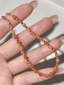 UM Jewelry Wholesale <b>Copper</b> Fashionable Versatile Beaded <b>Bracelet</b> For Unisex Casual Daily Wear - Product Image 2