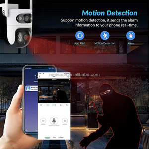 Yiiot <span class=keywords><strong>2</strong></span> màn hình 6MP 3K không dây wifi nhà thông minh video giám sát <span class=keywords><strong>IP</strong></span> PTZ CCTV <span class=keywords><strong>Camera</strong></span> 360 ngoài trời ống kính kép wifi an ninh máy ảnh - Product Image 5