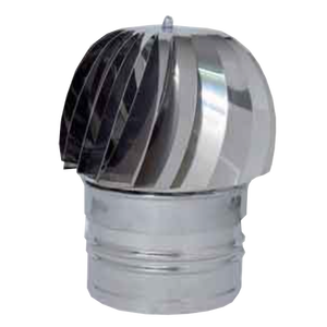 Parte de equipo de ahorro de energía Chimenea de viento galvanizada redonda Ø 250 mm - Product Image 1