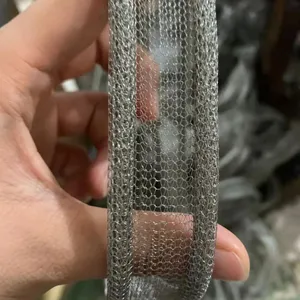 Knit Mesh Double Round Wire Mesh For EMI/RF Shielding