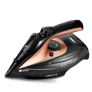 NEW Design Multifunctional Steamer 2400W Super Power Professional Electric Cordless Steam Iron