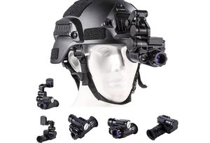 Nuevo Telescopio de Visión Nocturna Montado en Casco NVG10 WiFi 1080p Foto/Video 3x Aumento IP66 Dispositivo Montado en la Cabeza Resistente al Agua - Product Image 4