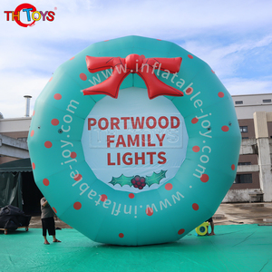 พวงมาลาดอกไม้ลายการ์ตูนเป่าลมสำหรับตกแต่งเทศกาลคริสต์มาสขนาด7เมตรสำหรับอายุ5-7ปี - Product Image 5