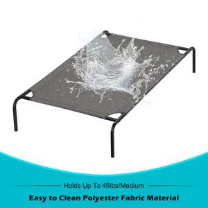 Cama elevada para perros de alta calidad, respetuosa con el medio ambiente, con almohadilla de hielo refrigerante, impermeable, transpirable, de malla, para viajes al aire libre, para mascotas, para acampar, cama para perros - Product Image 3