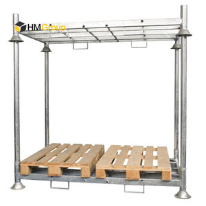 Estanterías Galvanizadas Apilables para Almacenamiento de Materiales de Alta Carga, Postes para Paletas, Estanterías de Almacenamiento - Product Image 2