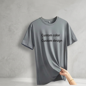 เสื้อยืดออกกำลังกายคอกลมแขนสั้นทรงปกติ พิมพ์ลายภาพตามสั่ง น้ำหนัก 180 กรัม ผ้าวาฟเฟิลถัก 100% โพลีเอสเตอร์ - Product Image 3