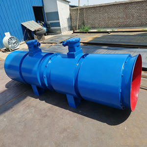 พัดลมดูดอากาศแบบแกนสำหรับงานเหมืองใต้ดิน ยี่ห้อ Zhongmei รุ่น Mature Manufacturing Mining Machine พร้อมลูกปืนและเกียร์  มีจำหน่าย - Product Image 6