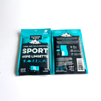 OEM Lingette de nettoyage pour le bain personnalisée pour adultes Lingettes humides antibactériennes pour le sport, le camping et la visite