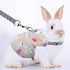 Pet <strong>Harness</strong> and Leash for <strong>Rabbit</strong> Bunny Ferret Cat Outdoor Small Pets Supplies <strong>Rabbit</strong> <strong>Harness</strong> and Clothes Accessories - Product Image 4