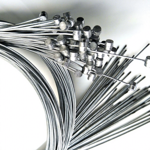 Cables de Bicicleta Blancos, Cables Metálicos para Frenos Delanteros y Traseros, Accesorios para Desviadores - Product Image 1