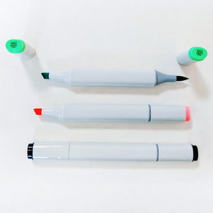 Bestationery Promotional China Custom Sketch Coloring <strong>Brush</strong> Dual Tip Graffiti Double Head Permanent Paint Alcohol Marker <strong>Pen</strong> Set - Product Image 2