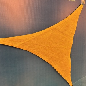 Personalizado de alta resistencia Beige HDPE parasol vela tela triángulo exterior Patio jardín piscina tejido técnica empaquetado rollo - Product Image 3