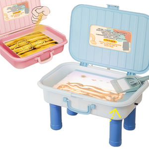 Kotak papan gambar portabel anak, kit lukisan pasir ajaib seni pasir untuk anak-anak Diy - Product Image 1
