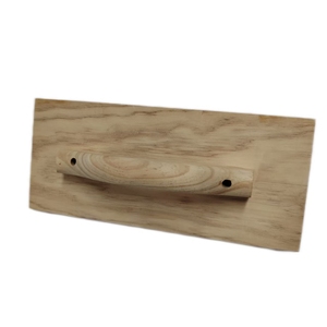 Truelle à plâtrer en bois 130*260 mm avec manche en bois et raclette en plastique pour le plâtrage du bois - Product Image 1