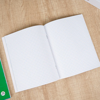 Carnet d'exercices scolaire à lignes carrées, 96 pages, reliure piquée à cheval, Afrique Congo, vente en gros à prix réduit