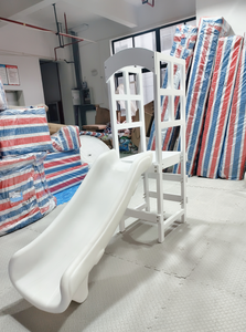 Toboggan commercial en PVC pour petite aire de jeux intérieure/extérieure, équipement de location pour fêtes, aire de jeux Softplay avec fosse à balles. - Product Image 3