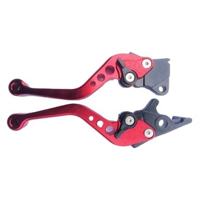 Motorrad Brems- und Kupplungshebel Modifiziertes Zubehör für ATV GY6 Bremsgriff Hupe Einstellbarer Bremshebel - Product Image 2