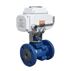 Válvula de Bola Eléctrica Motorizada COVNA de Alta Temperatura con Brida, Tipo ON/OFF, de Hierro Fundido, de Dos Vías, para Sistema de Riego por Goteo, Envío Rápido - Product Image 3