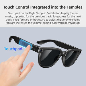 Lunettes intelligentes AI tendance avec caméra HD 8MP, enregistrement vidéo, traduction en temps réel, lecteur de musique, lunettes audio sportives - Product Image 4