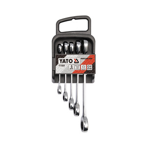 Juego de Llaves de Trinquete Torx de Doble Punta Yato, 5 Piezas, Acero al Cromo Vanadio Métrico, Herramientas de Reparación Automotriz YT-50355 - Product Image 3