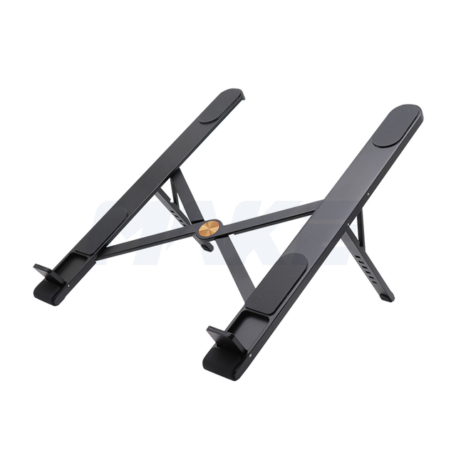 MAKE MK876 Foldable Aluminum Alloy Anodized Laptop Stand Adjustable Portable Holder for MacBook Air Pro iPad Tablet Computer