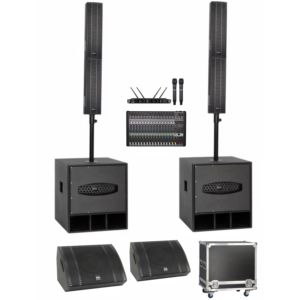 <span class=keywords><strong>ชุด</strong></span>ลำโพงระบบ<span class=keywords><strong>เสียง</strong></span>ขนาด<span class=keywords><strong>เล็ก</strong></span>พร้อม DSP ในตัว ซับวูฟเฟอร์ 15 นิ้ว ลำโพงโคแอกเชียล 12 นิ้ว พร้อมมิกเซอร์และไมโครโฟน - Product Image 2