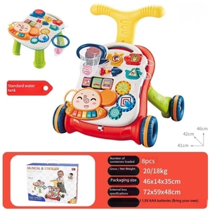 Bán Chạy Nhất Bé Tập Đi Đồ Chơi Trẻ Em Đa Chức Năng Đẩy Tay Đi Bộ Tập Đi Bộ Ngăn Chặn Rollover - Product Image 4