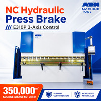 Presse plieuse hydraulique CNC E310P 3 axes avec table de couronnage pour le pliage de tôles