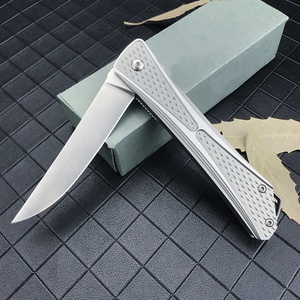 Couteau de poche pliable pour le camping en plein air, modèle 7530, outil EDC, lame 8Cr13Mov, manche en alliage d'aluminium, couteau de chasse - Product Image 2