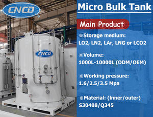 Kaliteli 1000L Endüstriyel Kullanım Dikey Kriyojenik Sıvı Azot Mikro Toplu Tank Üreticisi - Product Image 2